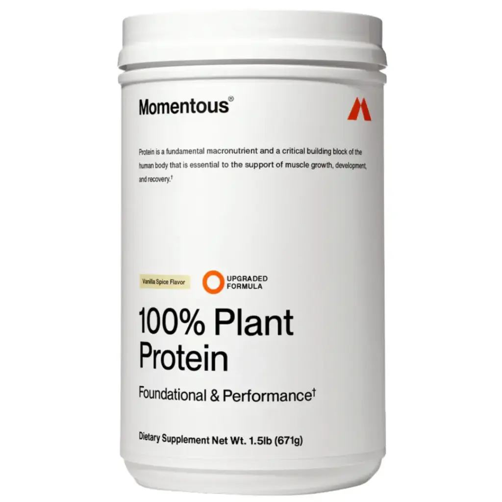 Momentous 100% Plant Protein Powder Vanilla Spice 1.6lb