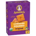 Annie's Homegrown Organic Cheddar Square Crackers 7.5 oz