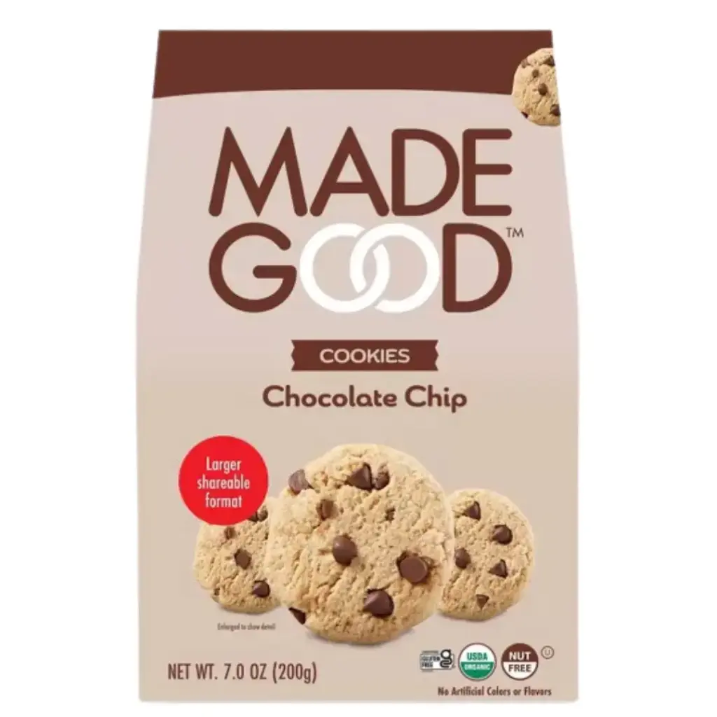 Made Good Organic Chocolate Chip Cookies 7oz