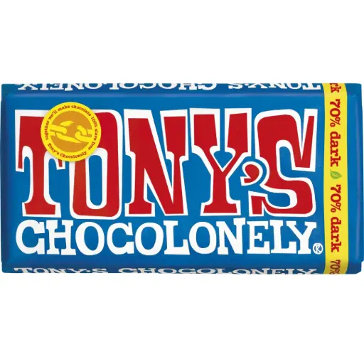 [209722-BB] Tony's Chocolonely Dark Chocolate 70% 180g