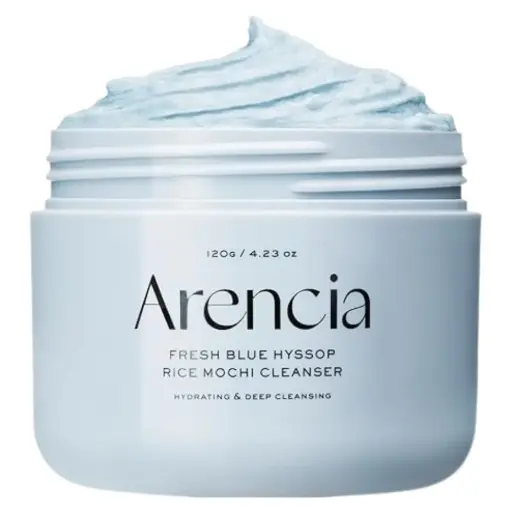 [209742-BB] Arencia Fresh Blue Hyssop Rice Mochi Cleanser 4.23oz