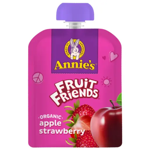[209783-BB] Annie's Fruit Friends Sauce Apple Strawberry 3.2oz