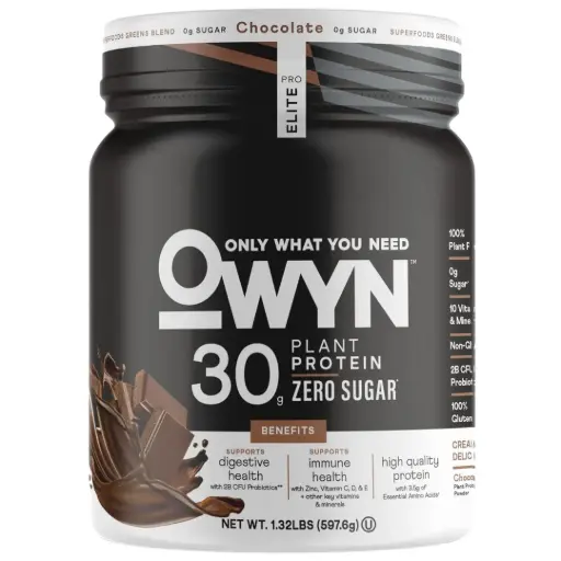 [209808-BB] Owyn Protein Powder Elite Chocolate 1.32lb