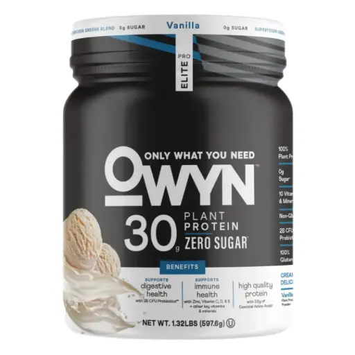 [209809-BB] Owyn Protein Powder Elite Vanilla 1.32lb