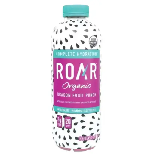 [209817-BB] Roar Organic Dragon Fruit Punch Electrolyte Water 18oz
