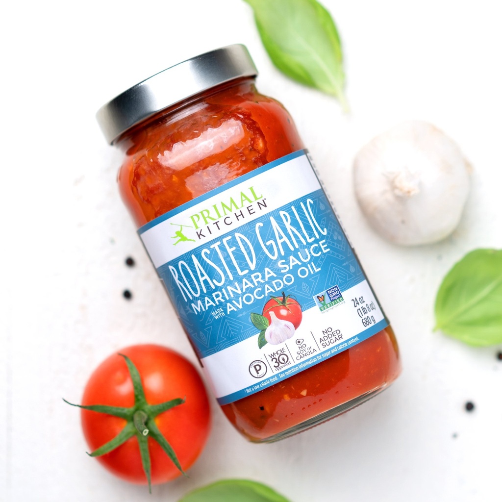 Primal Kitchen Roasted Garlic Marinara Sauce 24oz