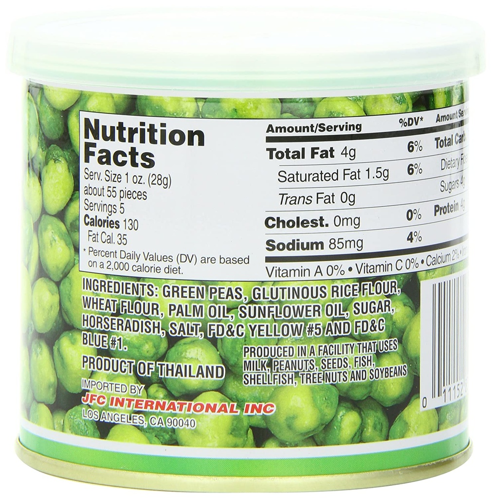 Hapi Wasabi Peas 4.9oz