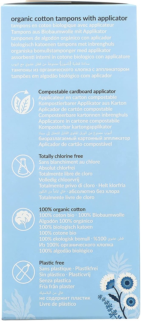 Natracare Regular Tampons With Applicator 16ct