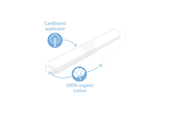 Natracare Super Tampons With Applicator 16ct