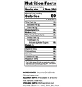 Terrasoul Superfoods Chia Seeds Black 8oz