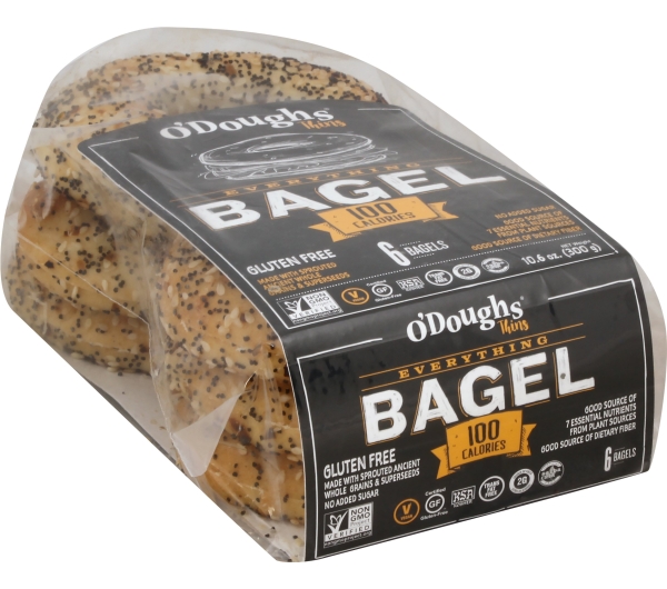 O'Doughs Gluten Free Everything Bagel Thins 10.6oz