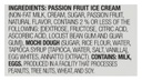 Bubbies Hawaii Passion Fruit Mochi 7.5oz