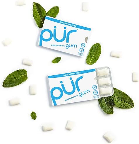 Pur Gum Sugar Free Peppermint Gum 9CT