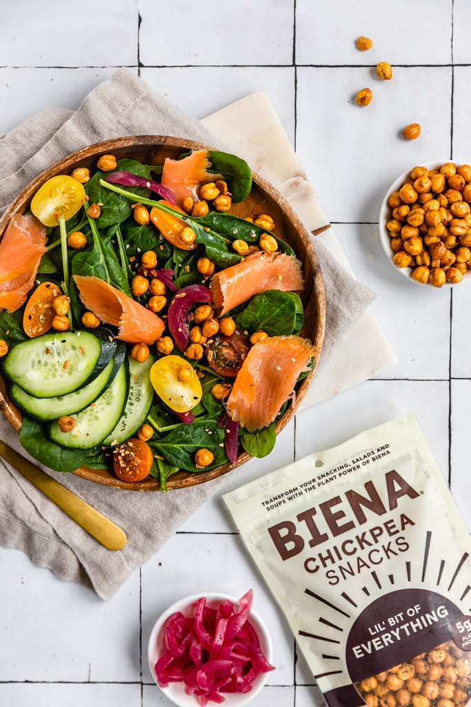 Biena Lil' Bit of Everything Dried Chickpea Snack 5oz