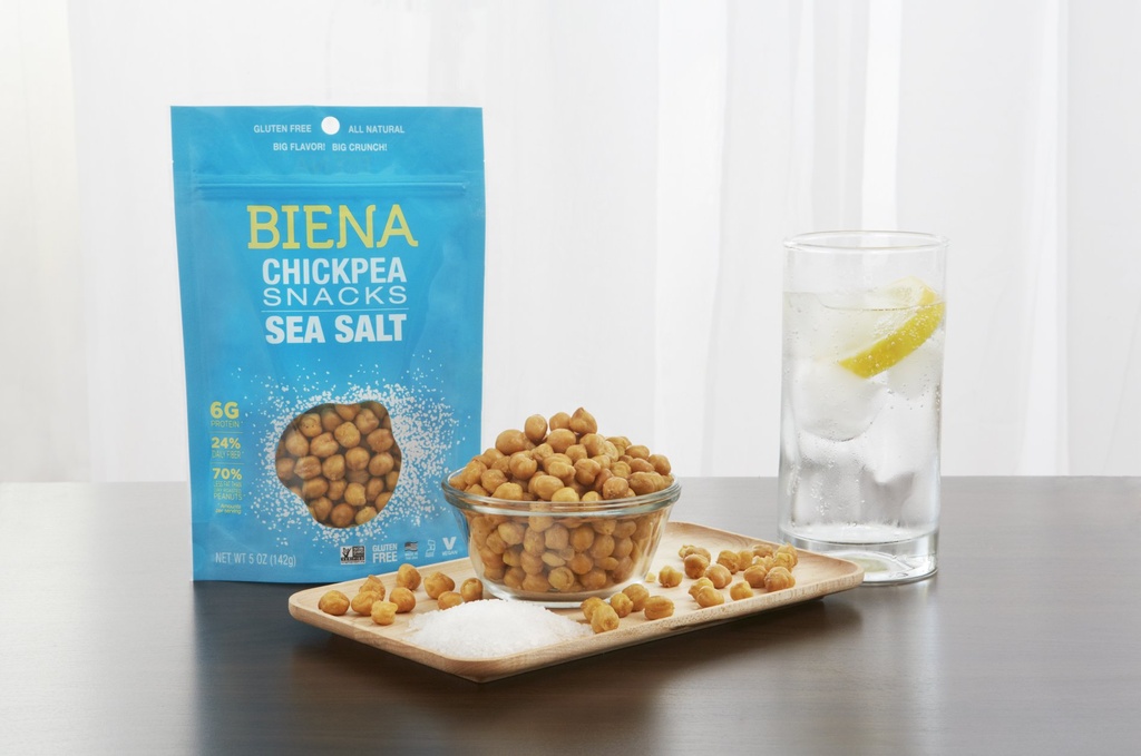 Biena Sea Salt Dried Chickpea Snack 5oz