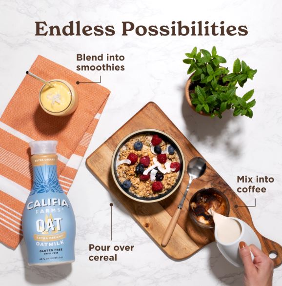 Califia Farms Extra Creamy Oat Milk 48oz