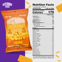Outstanding Foods Vegan  Cheddar Cheese Balls 3oz