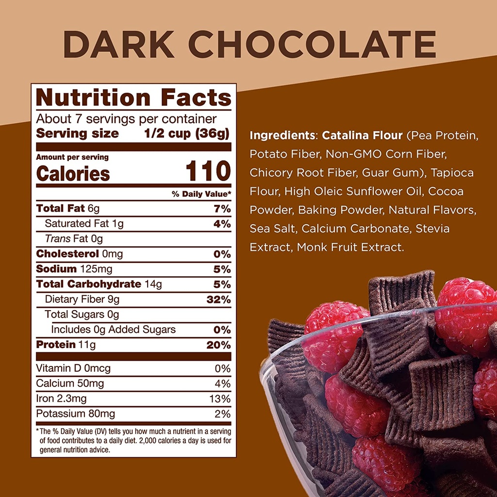 Catalina Crunch Cereal Dark Chocolate 9oz