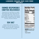 Lundberg Organic Rice Cake Minis Lightly Salted 5oz