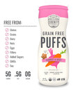 Serenity Kids Carrot & Beet Grain Free Baby Puffs with Olive Oil 1.5oz