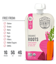 Serenity Kids Organic Roots Baby Food Pouch 3.5oz