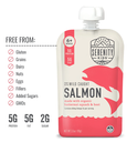 Serenity Kids Wild Caught Salmon Squash Beet Baby Food Pouch 3.5oz