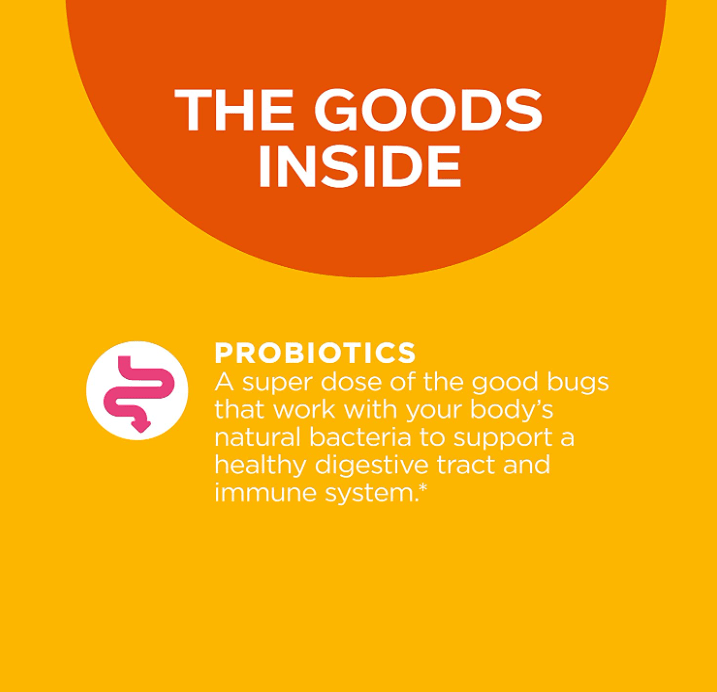 Olly Probiotic Gummies Tropical Mango 50CT