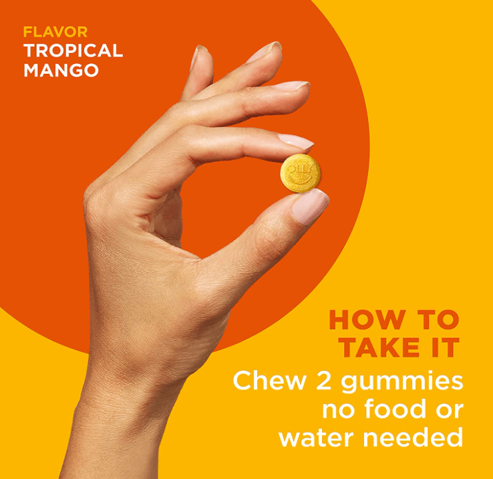 Olly Probiotic Gummies Tropical Mango 50CT