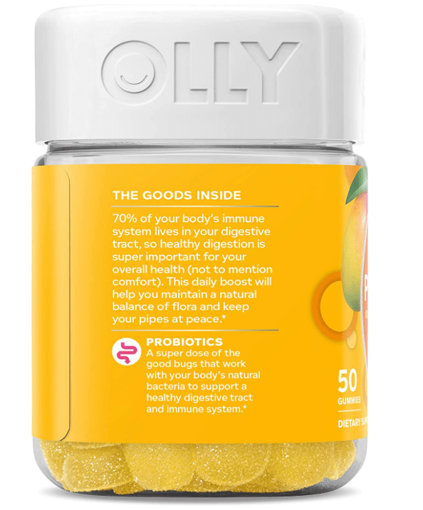 Olly Probiotic Gummies Tropical Mango 50CT