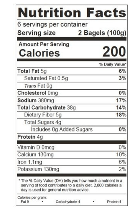 O'Doughs Gluten Free Sprouted Vegan Bagel Thins 10.6oz