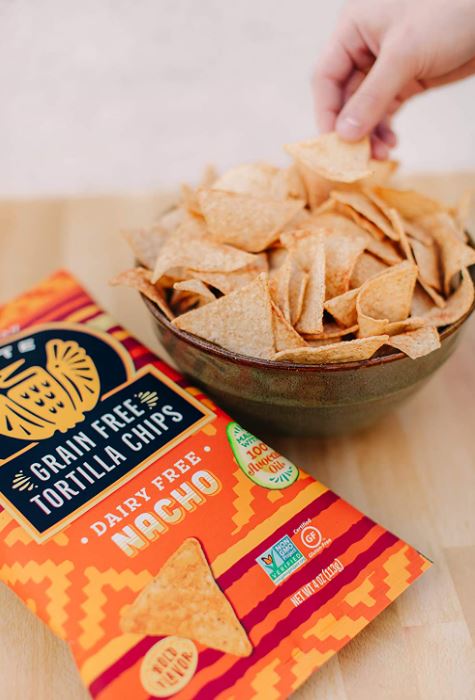 Siete Grain Free Tortilla Chips Nacho 5oz