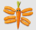 Organix Melty Carrot Puffs 6+ Months 20g