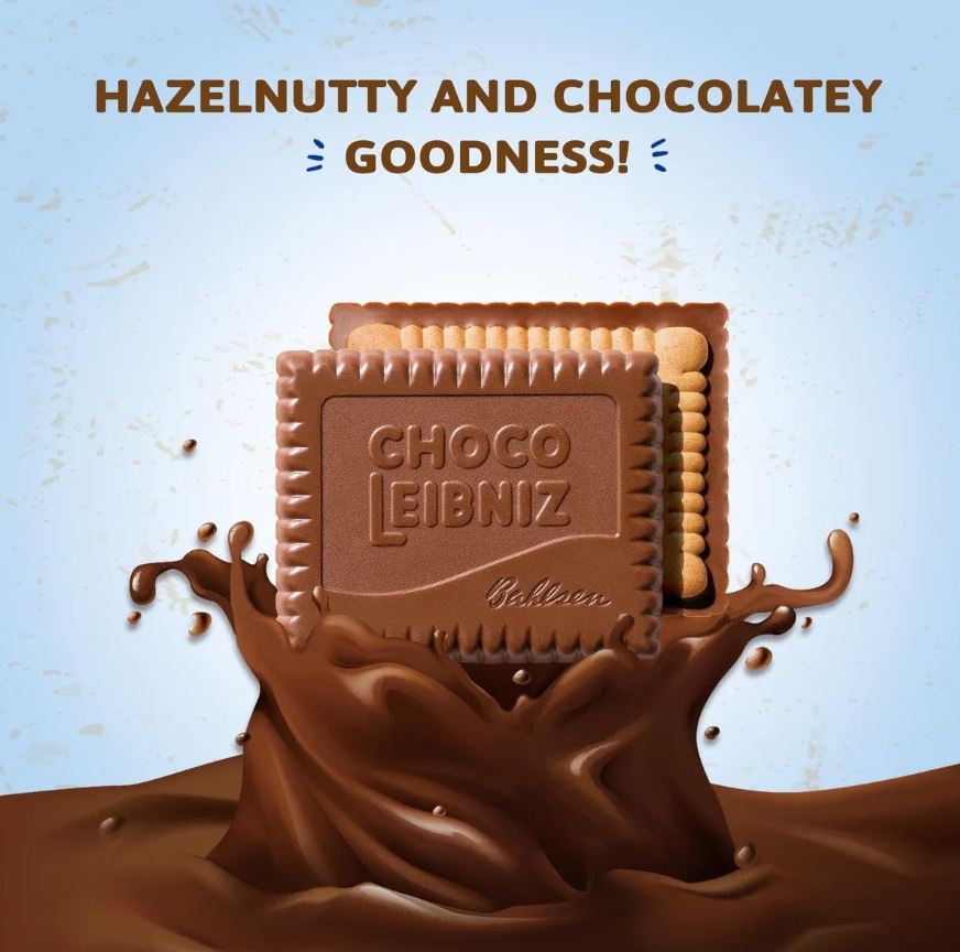 Bahlsen Choco Leibniz Milk Chocolate Biscuit 125g