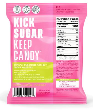 Smartsweets Sour Watermelon Bites 1.8oz