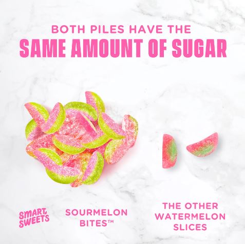 Smartsweets Sour Watermelon Bites 1.8oz
