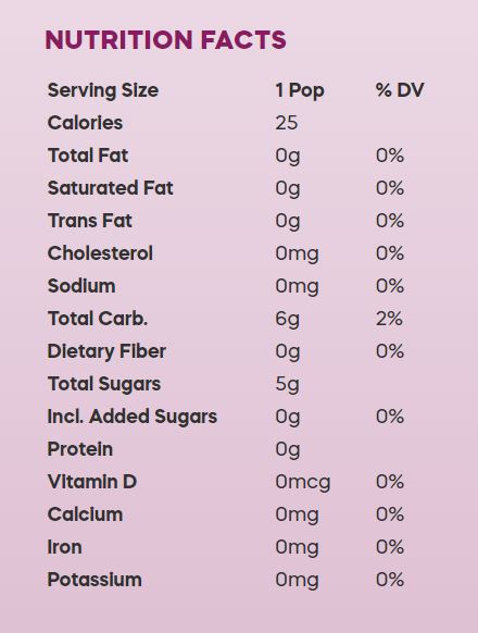 Goodpop Jr Pops Assorted Flavors 6-Pack