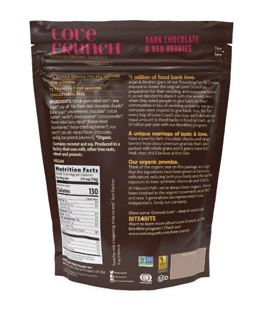 Nature's Path Love Crunch Granola Choco Red Berries 11.5oz
