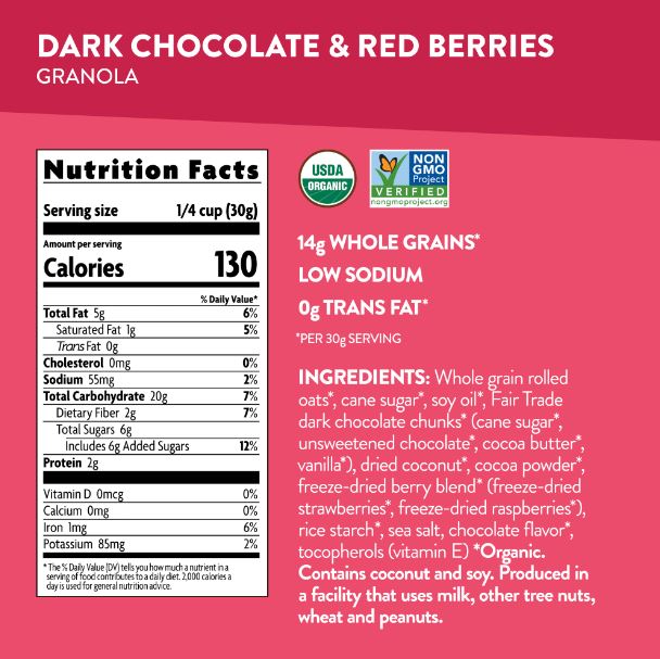 Nature's Path Love Crunch Granola Choco Red Berries 11.5oz