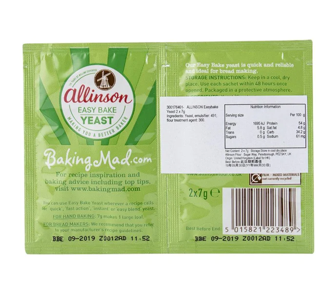 Allinson's Yeast 2 x 7g