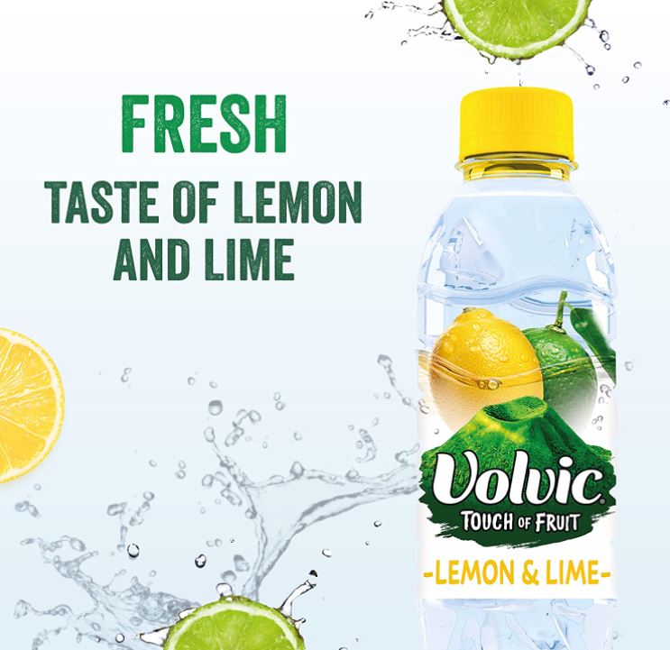 Volvic Lemon & Lime Water 500ml