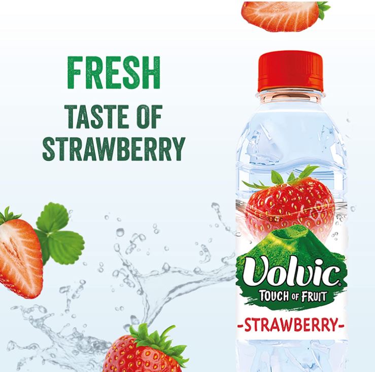 Volvic Strawberry Water 500ml
