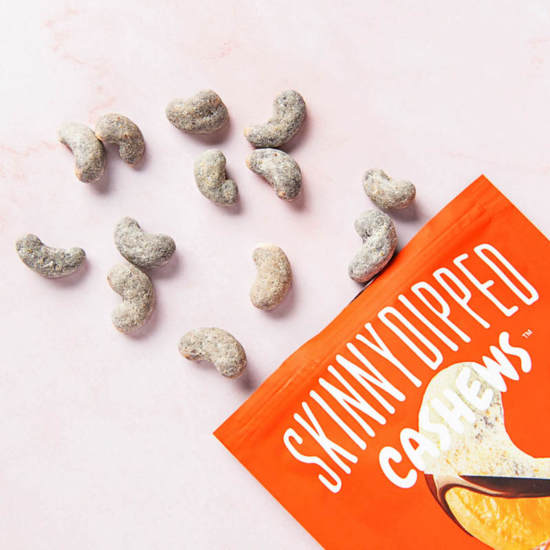 Skinnydipped Salted Caramel Dipped Cashews 3.5oz