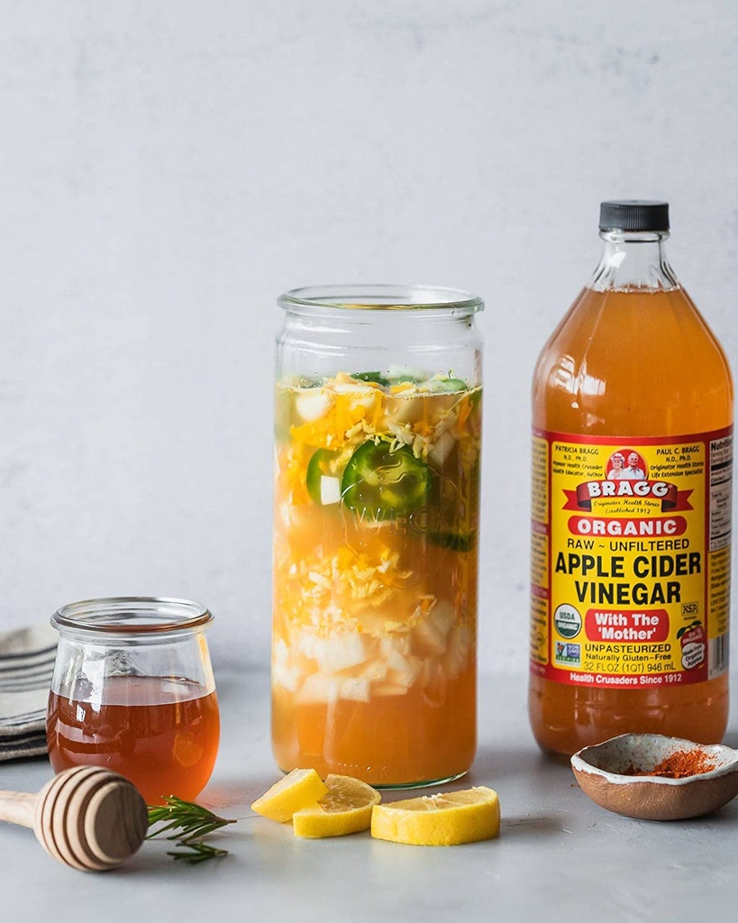 Bragg Organic Apple Cider Vinegar Raw and Unfiltered 32oz