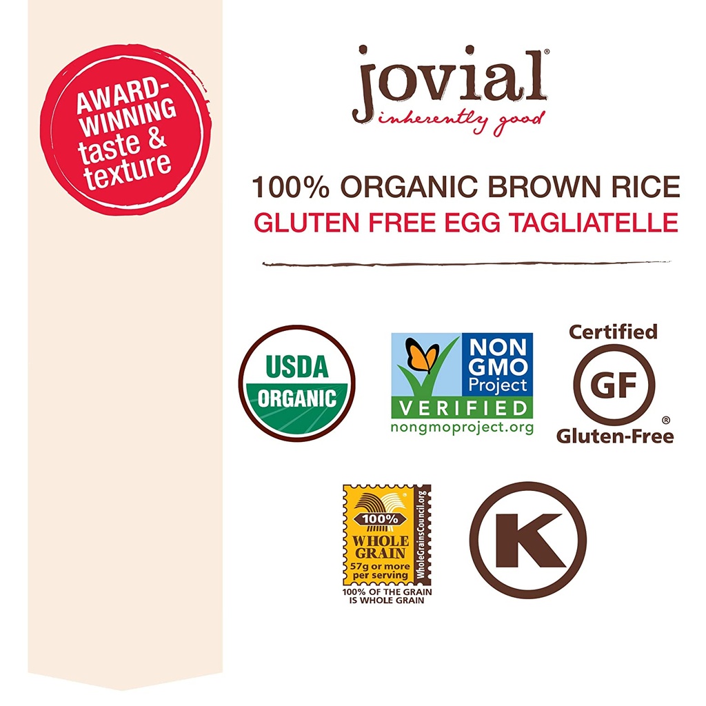 Jovial Organic Gluten Free Tagliatelle 9oz