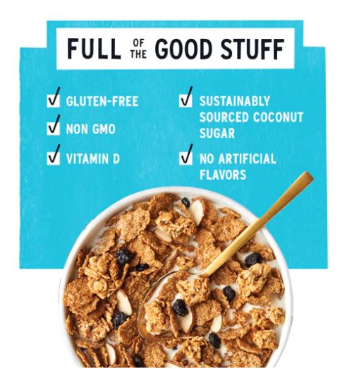 Purely Elizabeth Superfood Cereal Vanilla Blueberry Almond 11oz