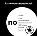 Hello Activated Charcoal Mouthwash Natural Fresh Mint 16oz