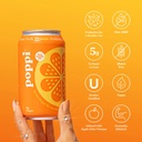 Poppi Prebiotic Soda Orange 12oz