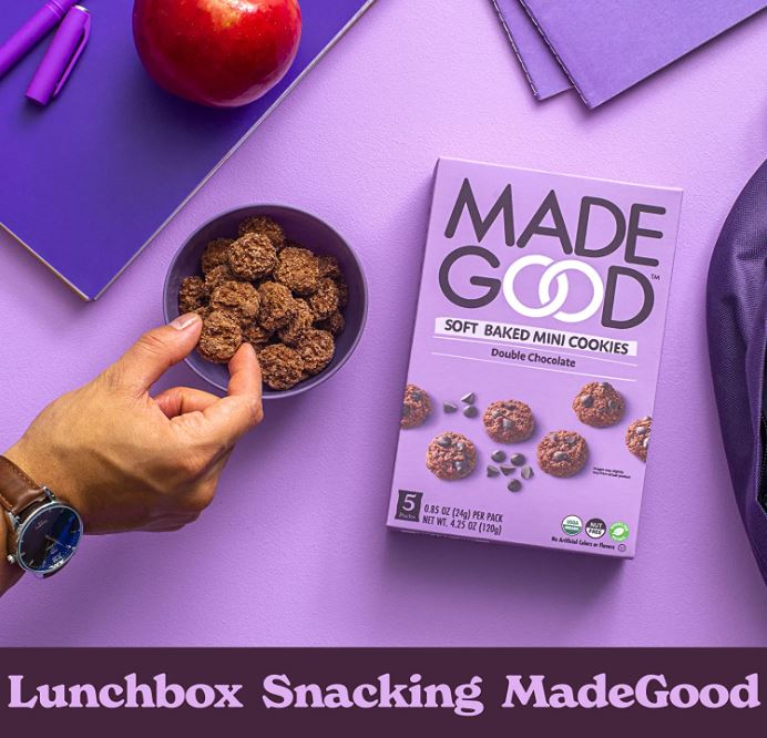 Made Good Organic Soft Baked Mini Cookies Double Chocolate 4.25oz