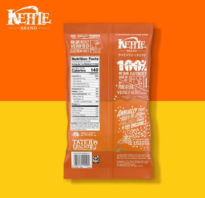 Kettle Chips Backyard BBQ 5oz