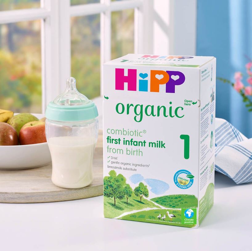 HiPP Organic 1 First Infant Baby Milk Powder from Birth 800g